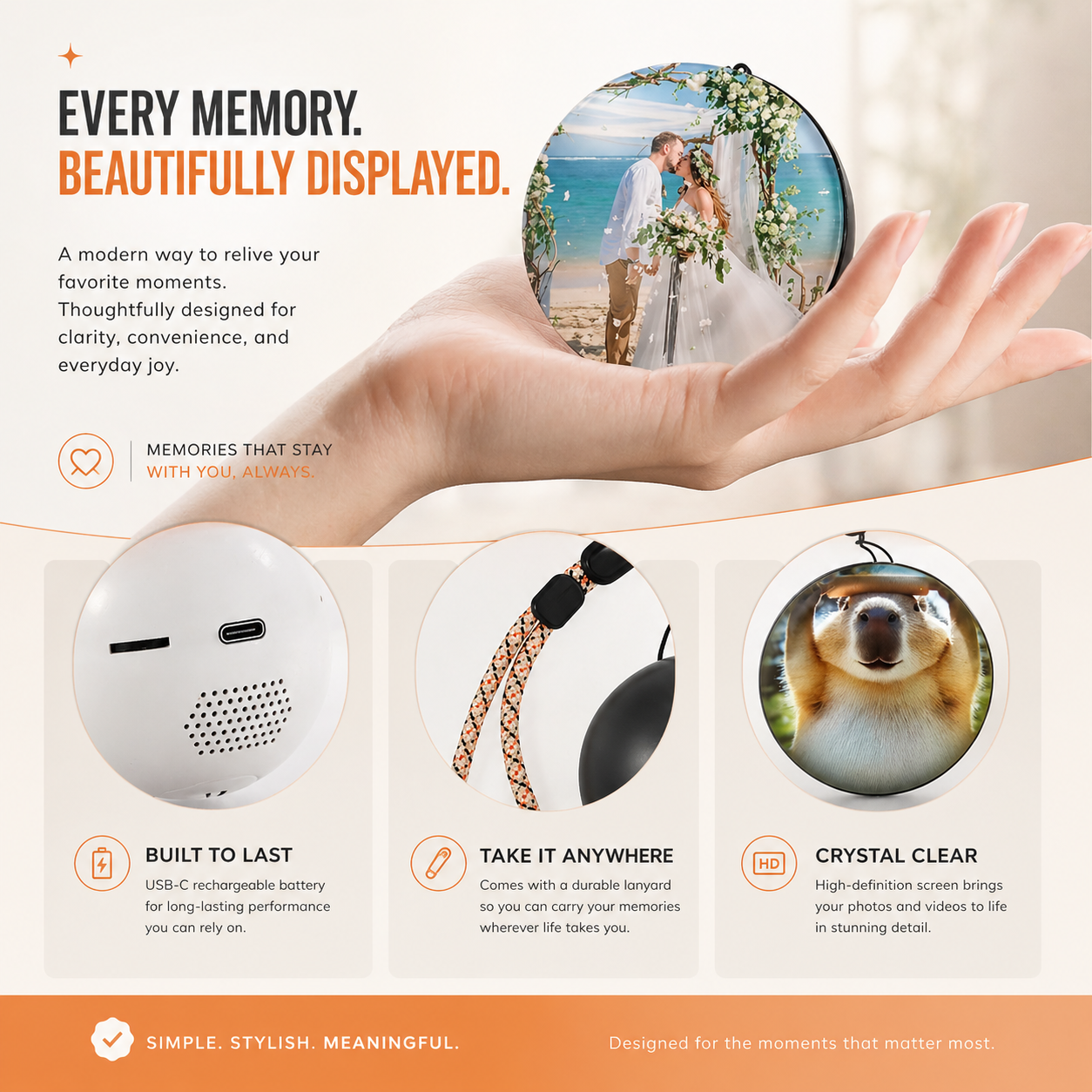 Lunar Memory Video Sphere